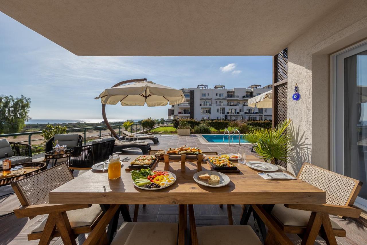 Thalassa Beach Family & Waterpark Resort Vokolidha ภายนอก รูปภาพ